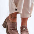 Laden Sie das Bild in den Galerie-Viewer, Schuhe mit Absatz Model 183948 Step in style | Textil Großhandel ATA-Mode