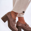 Laden Sie das Bild in den Galerie-Viewer, Schuhe mit Absatz Model 183948 Step in style | Textil Großhandel ATA-Mode