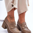 Laden Sie das Bild in den Galerie-Viewer, Schuhe mit Absatz Model 183950 Step in style | Textil Großhandel ATA-Mode