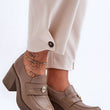 Laden Sie das Bild in den Galerie-Viewer, Schuhe mit Absatz Model 183950 Step in style | Textil Großhandel ATA-Mode