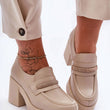 Laden Sie das Bild in den Galerie-Viewer, Schuhe mit Absatz Model 183964 Step in style | Textil Großhandel ATA-Mode