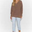 Laden Sie das Bild in den Galerie-Viewer, Pullover Model 184785 Makadamia | Textil Großhandel ATA-Mode