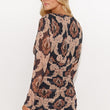 Laden Sie das Bild in den Galerie-Viewer, Alltagskleid Model 184809 Makadamia | Textil Großhandel ATA-Mode