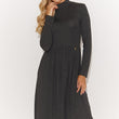Laden Sie das Bild in den Galerie-Viewer, Alltagskleid Model 185228 Makadamia | Textil Großhandel ATA-Mode