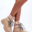 Laden Sie das Bild in den Galerie-Viewer, Stiefeletten Model 185342 Step in style | Textil Großhandel ATA-Mode