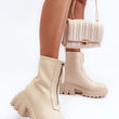 Laden Sie das Bild in den Galerie-Viewer, Stiefeletten Model 185615 Step in style | Textil Großhandel ATA-Mode