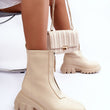 Laden Sie das Bild in den Galerie-Viewer, Stiefeletten Model 185615 Step in style | Textil Großhandel ATA-Mode