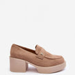 Laden Sie das Bild in den Galerie-Viewer, Schuhe mit Absatz Model 186092 Step in style | Textil Großhandel ATA-Mode