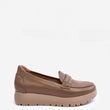 Laden Sie das Bild in den Galerie-Viewer, Plateau-Halbschuhe Model 186094 Step in style | Textil Großhandel ATA-Mode