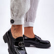 Laden Sie das Bild in den Galerie-Viewer, Schuhe mit Absatz Model 186413 Step in style | Textil Großhandel ATA-Mode