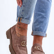 Laden Sie das Bild in den Galerie-Viewer, Schuhe mit Absatz Model 186416 Step in style | Textil Großhandel ATA-Mode