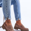 Laden Sie das Bild in den Galerie-Viewer, Schuhe mit Absatz Model 186416 Step in style | Textil Großhandel ATA-Mode