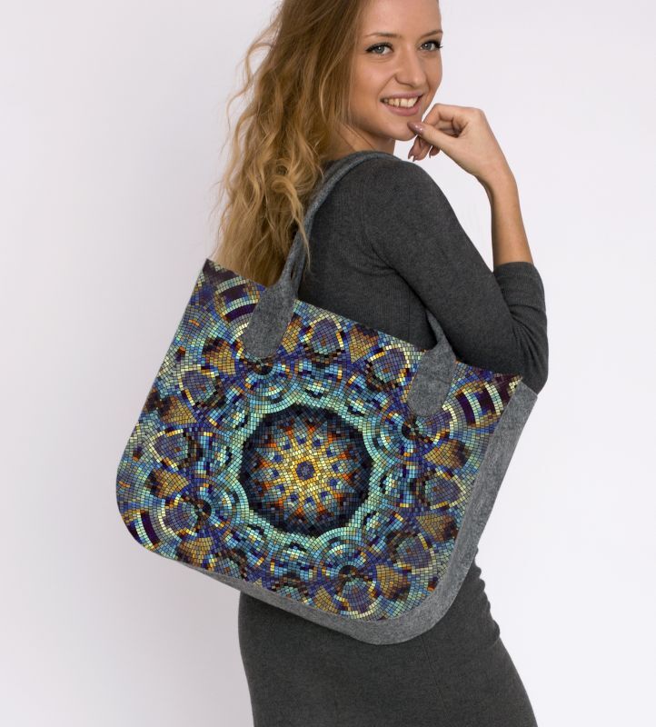 Shopper Filztasche LADY XL »Barcelona« TL01