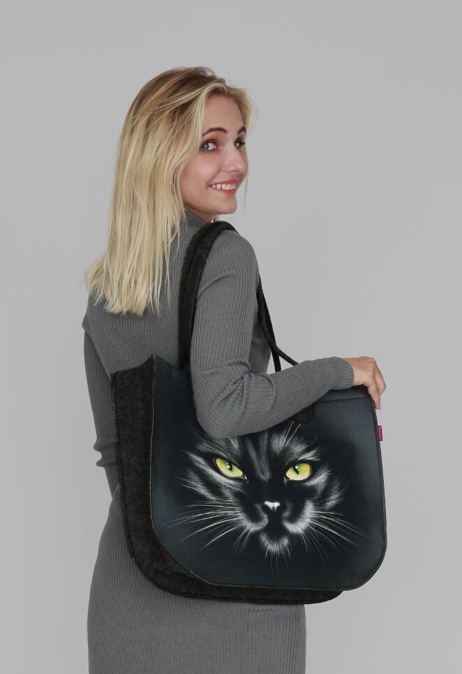 Filztasche LADY XL »Nero« Anthrazit TL47