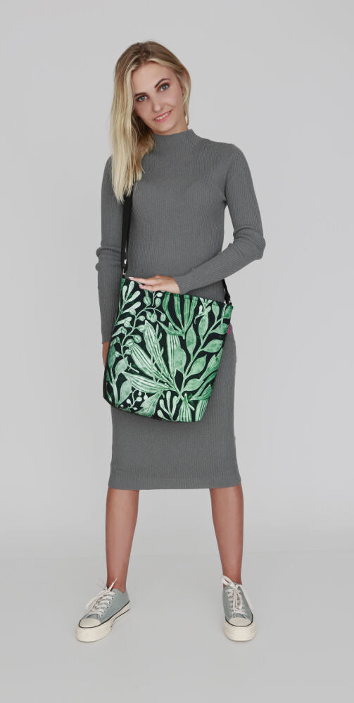 Filztasche FUNKY »Green Night« Anthrazit FY81