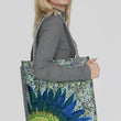 Laden Sie das Bild in den Galerie-Viewer, Filztasche CITY »Blue Flower« BC02
