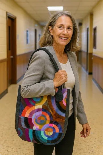 Tasche CITY »Circle« Anthrazit FCA17