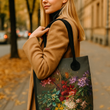 Laden Sie das Bild in den Galerie-Viewer, Tasche CITY »Bouquet« Anthrazit FCA32
