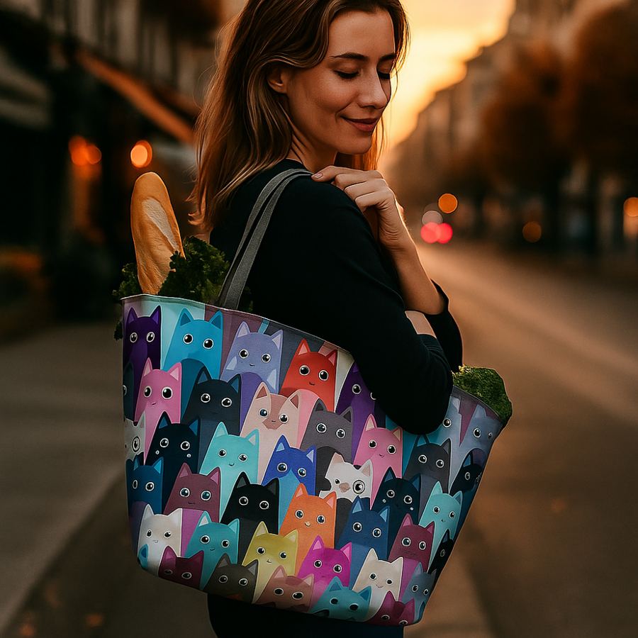 Stofftasche HOLIDAY »Meow« HL09