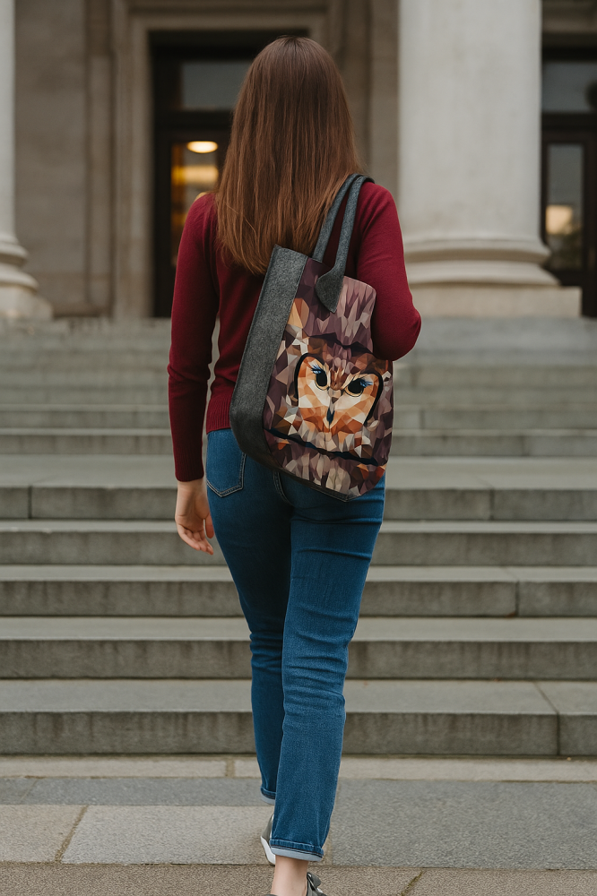 Tasche CITY »Eule-B« Anthrazit FCA09