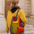 Laden Sie das Bild in den Galerie-Viewer, Tasche CITY »Modern« Anthrazit FCA15
