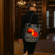 Laden Sie das Bild in den Galerie-Viewer, Tasche CITY »Poppies« Anthrazit BC01
