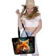Laden Sie das Bild in den Galerie-Viewer, Stofftasche HOLIDAY »Fox« HL43
