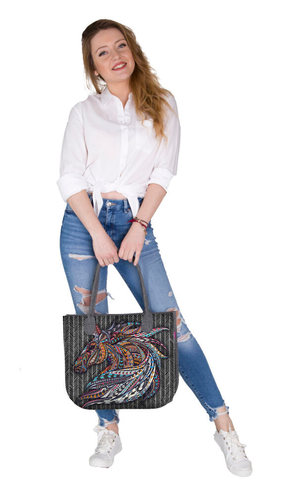 Shopper Filztasche LADY XL »Irokese« TL14