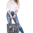 Laden Sie das Bild in den Galerie-Viewer, Shopper Filztasche LADY XL »Fly Away« TL18
