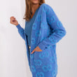 Laden Sie das Bild in den Galerie-Viewer,  Cardigan model 187764 Wool Fashion Italia 
