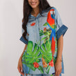 Laden Sie das Bild in den Galerie-Viewer, Kurzarm Hemd Model 198371 Italy Moda
