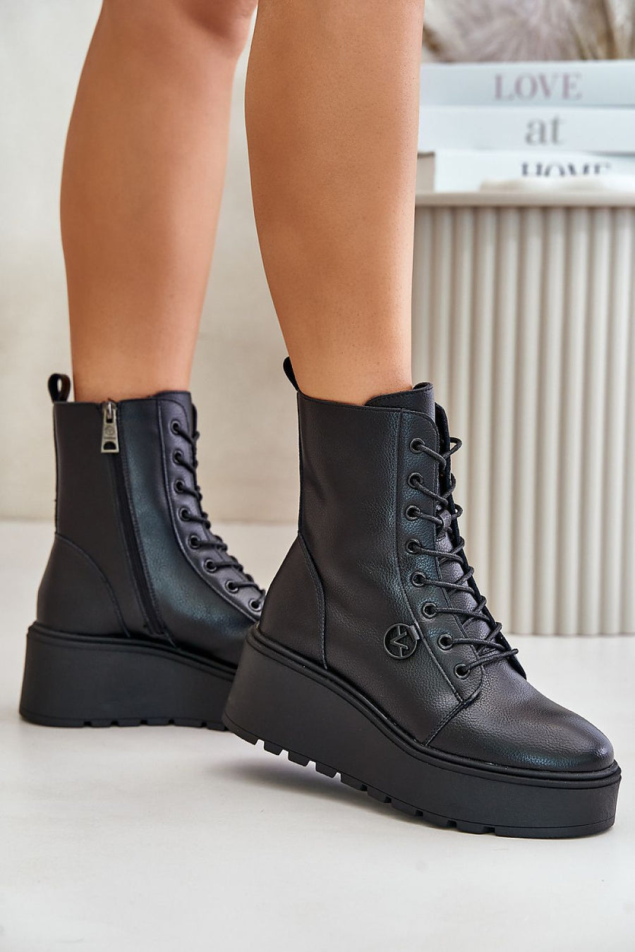 Plateau-Stiefeletten Model 201526 Step in style