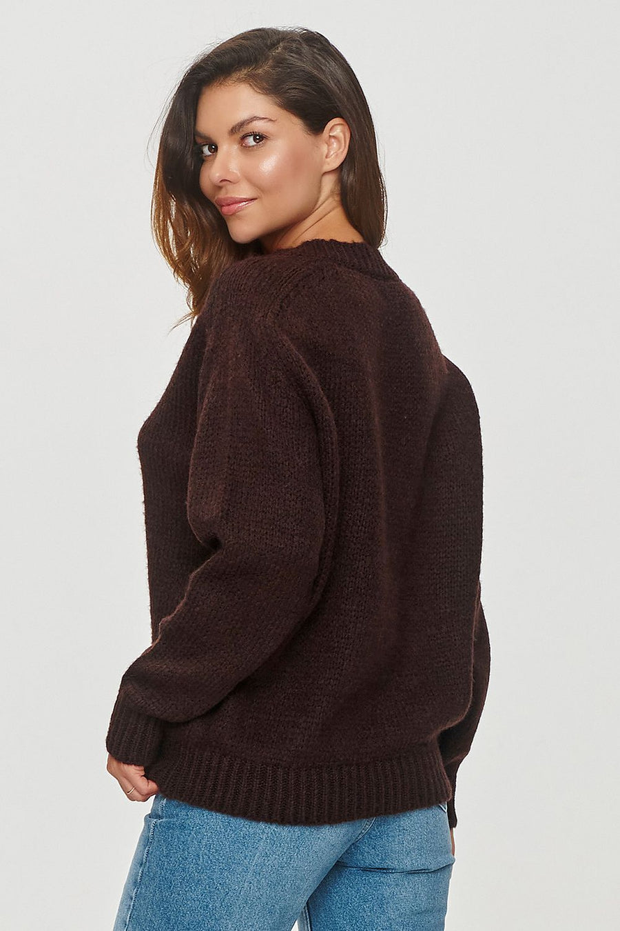 Pullover Model 201801 Makadamia