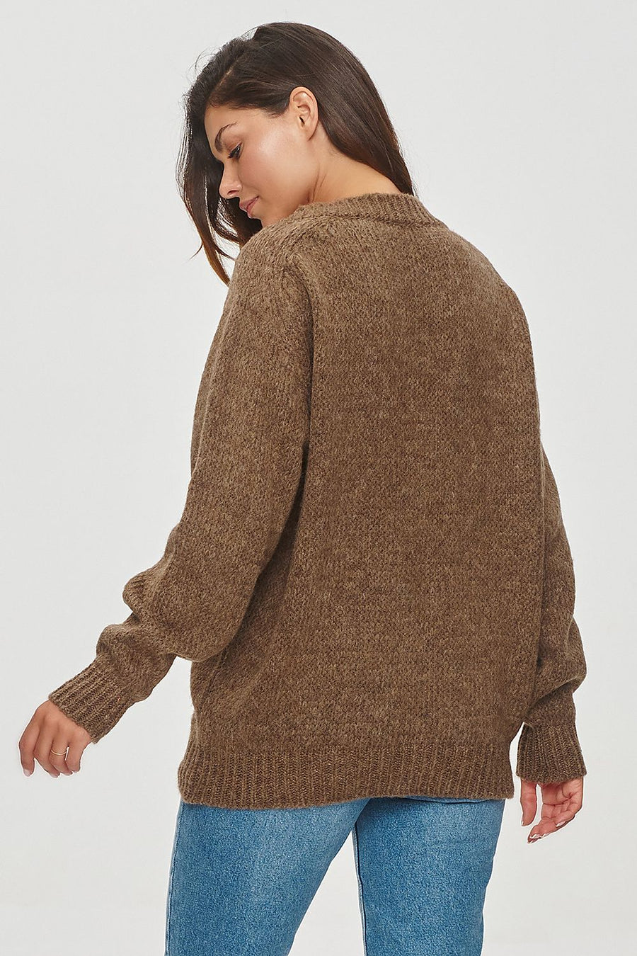 Pullover Model 201802 Makadamia