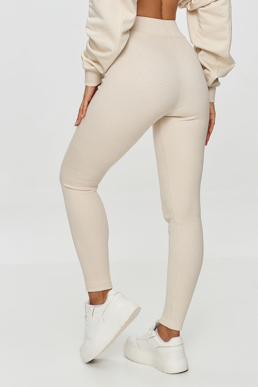 Lange Leggings Model 202954 Makadamia