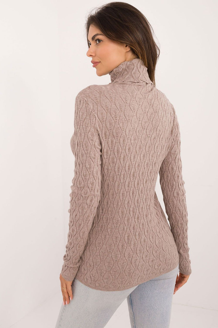 Rollkragenpullover Model 203188 AT