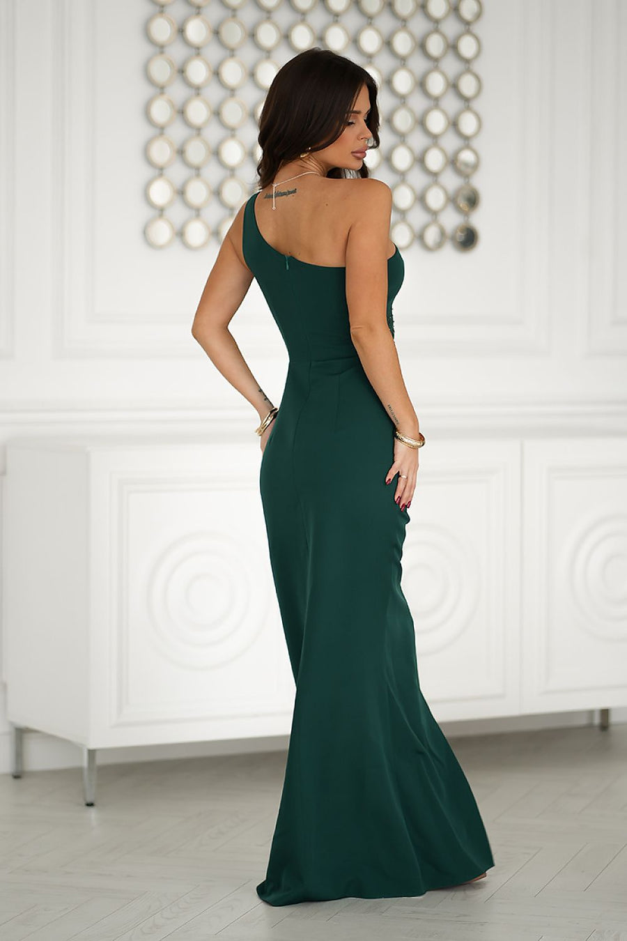 Langes Kleid Model 204864 Bicotone