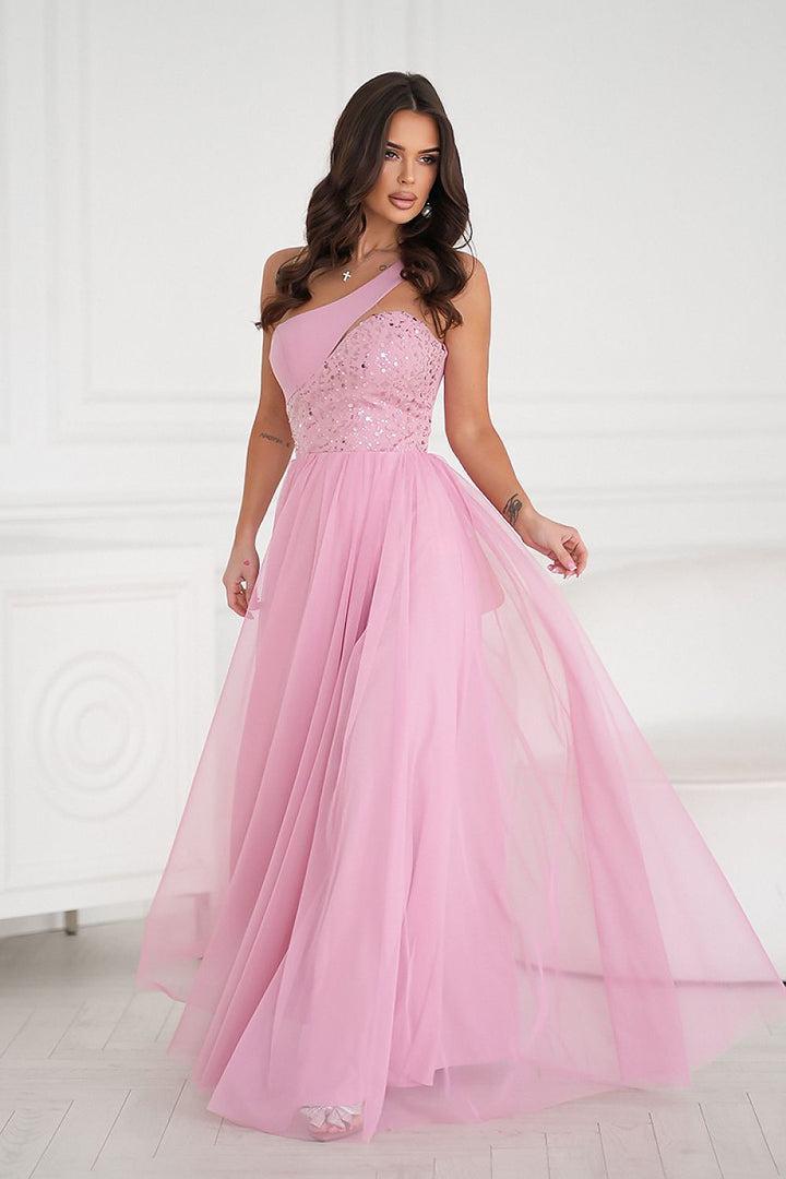  Langes Kleid model 208534 Bicotone 