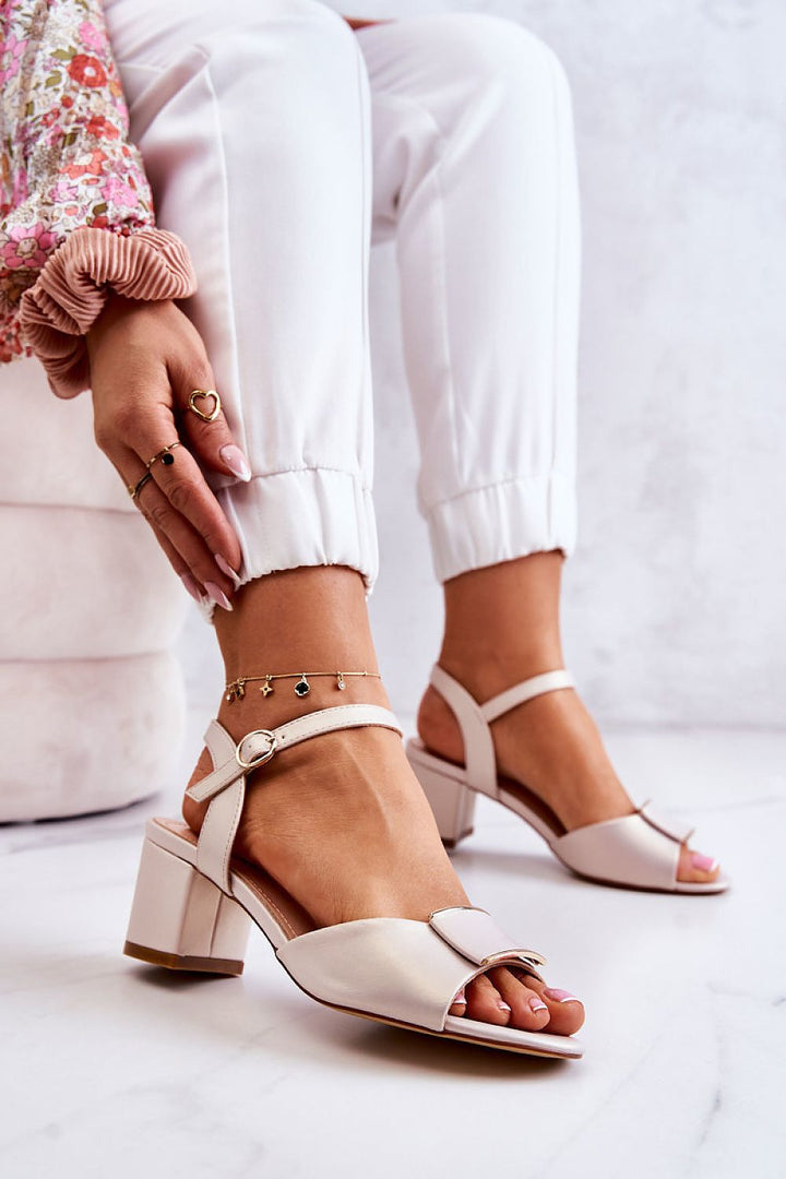  Sandalen mit Absatz model 212717 Step in style 