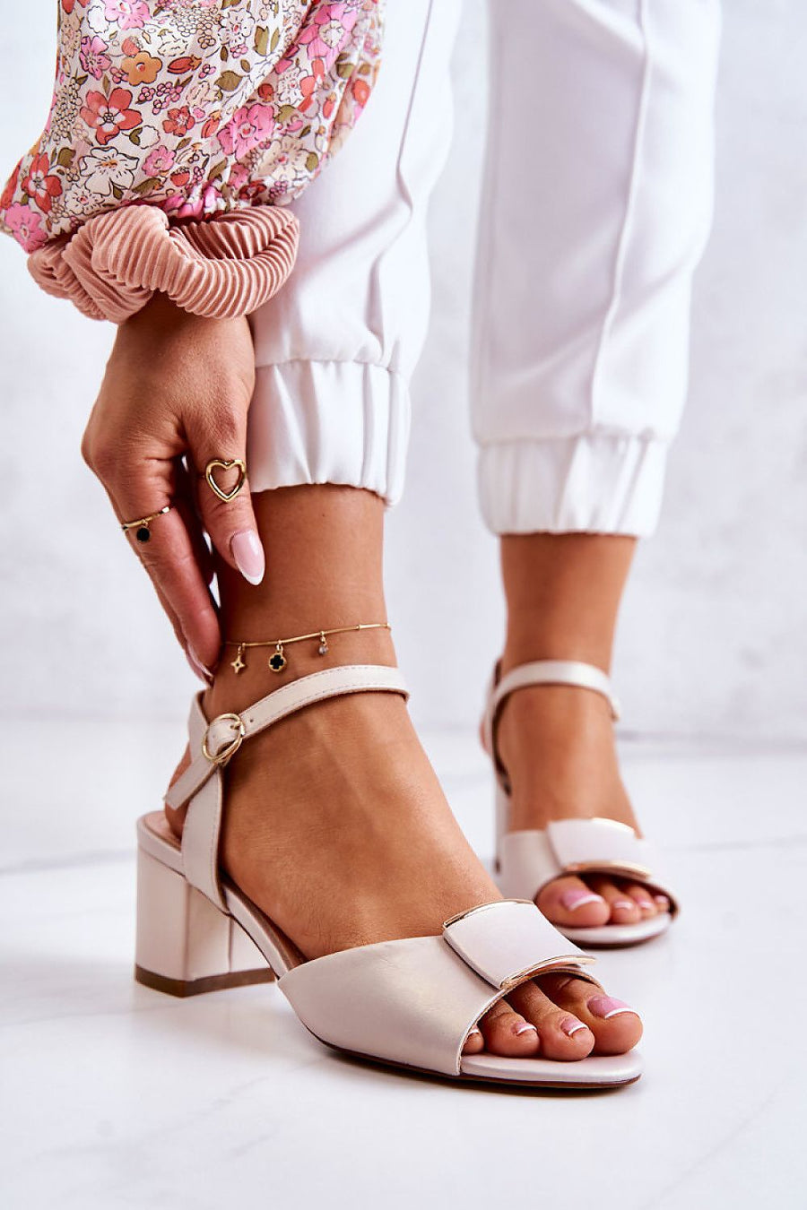  Sandalen mit Absatz model 212717 Step in style 