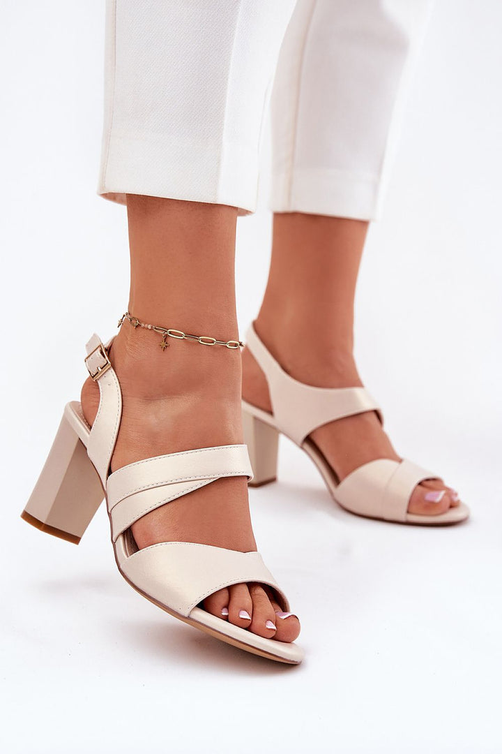  Sandalen mit Absatz model 212906 Step in style 