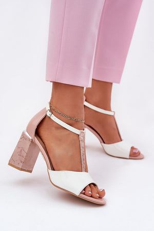  Sandalen mit Absatz model 213007 Step in style 