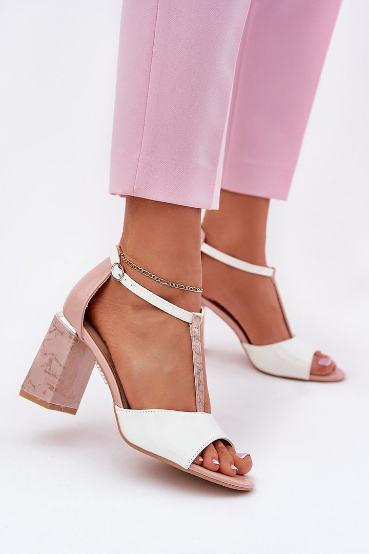  Sandalen mit Absatz model 213007 Step in style 