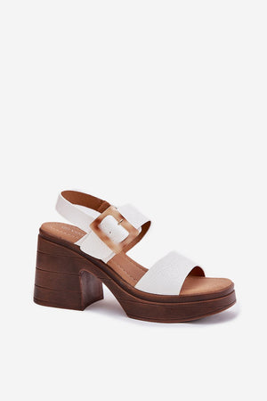  Sandalen mit Absatz model 213008 Step in style 