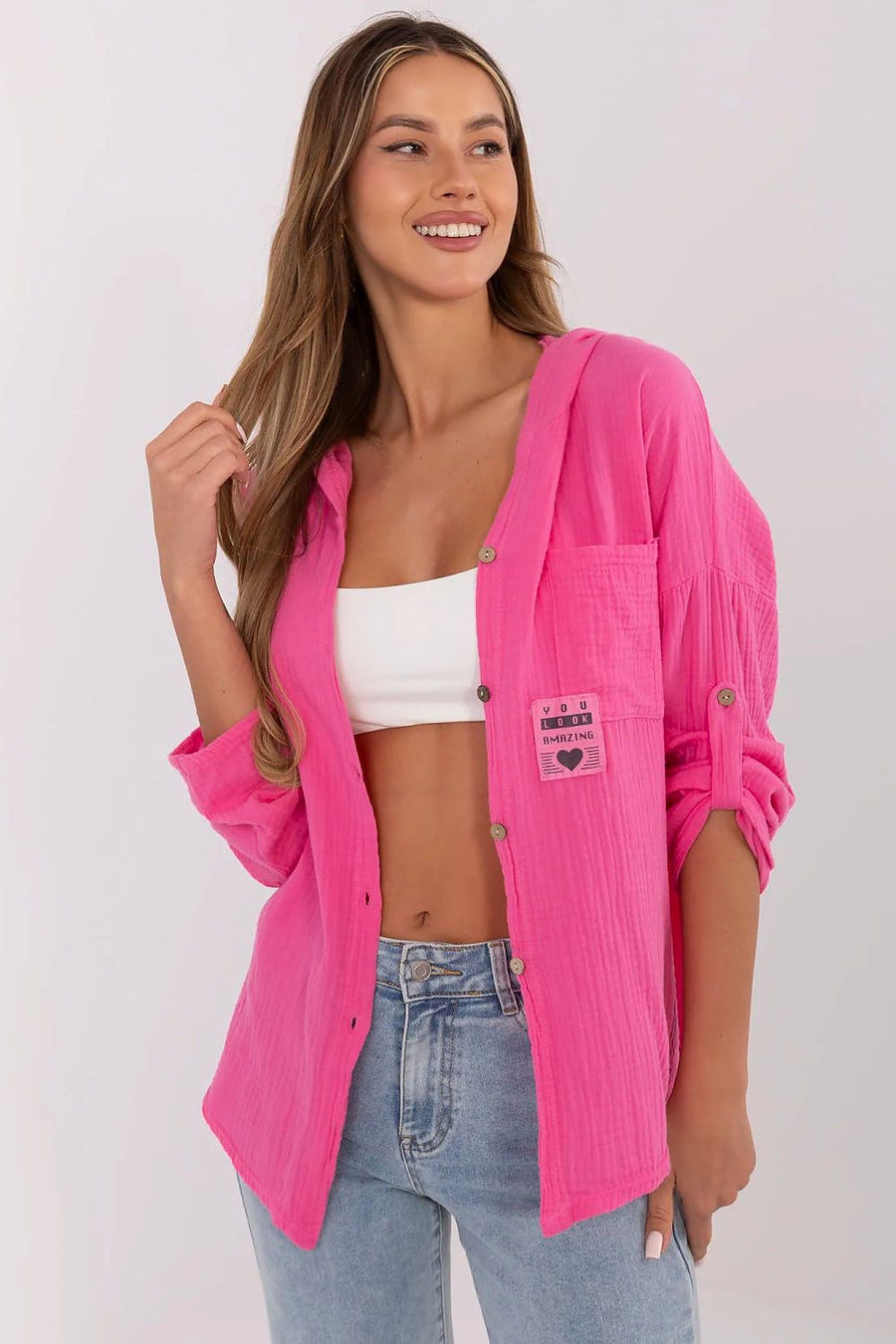  Damen Hemd model 213251 Italy Moda 