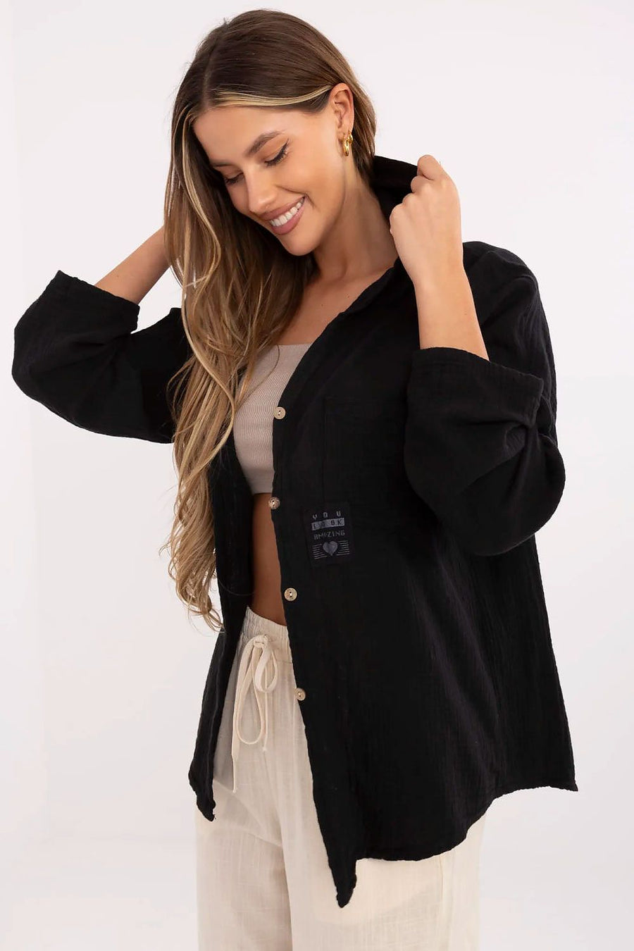  Damen Hemd model 213253 Italy Moda 