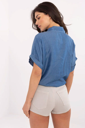  Langarm Hemd model 213594 Italy Moda 