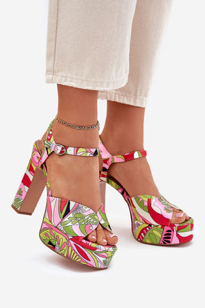  Sandalen mit Absatz model 214389 Step in style 