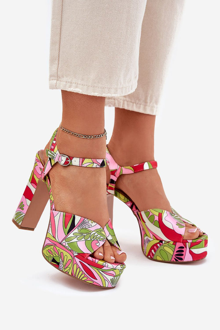  Sandalen mit Absatz model 214389 Step in style 