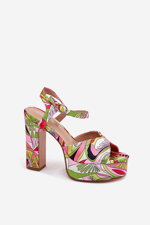  Sandalen mit Absatz model 214389 Step in style 